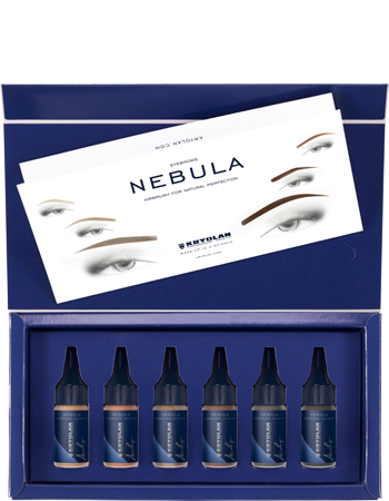 NEBULA EYEBROWS SET 6 COLORS