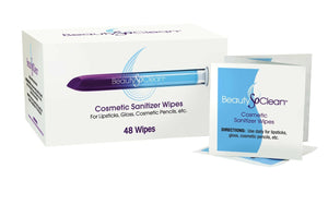 BeautySoClean Cosmetic Sanitizer Wipes