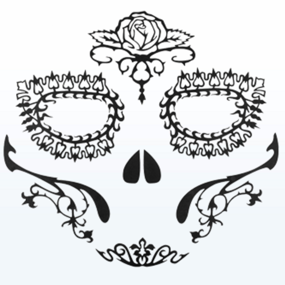 Face Lace Day Of The Dead